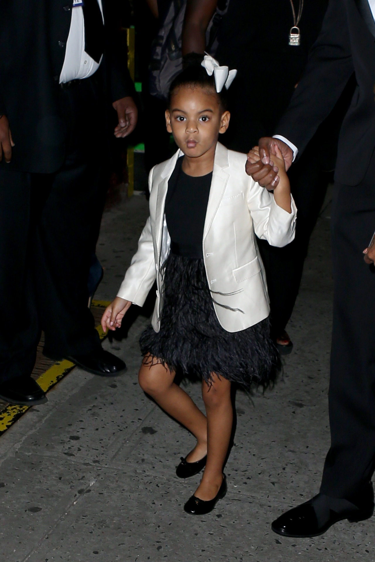 celebritiesofcolor:  Blue Ivy at the CFDA Fashion Awards in NYC 