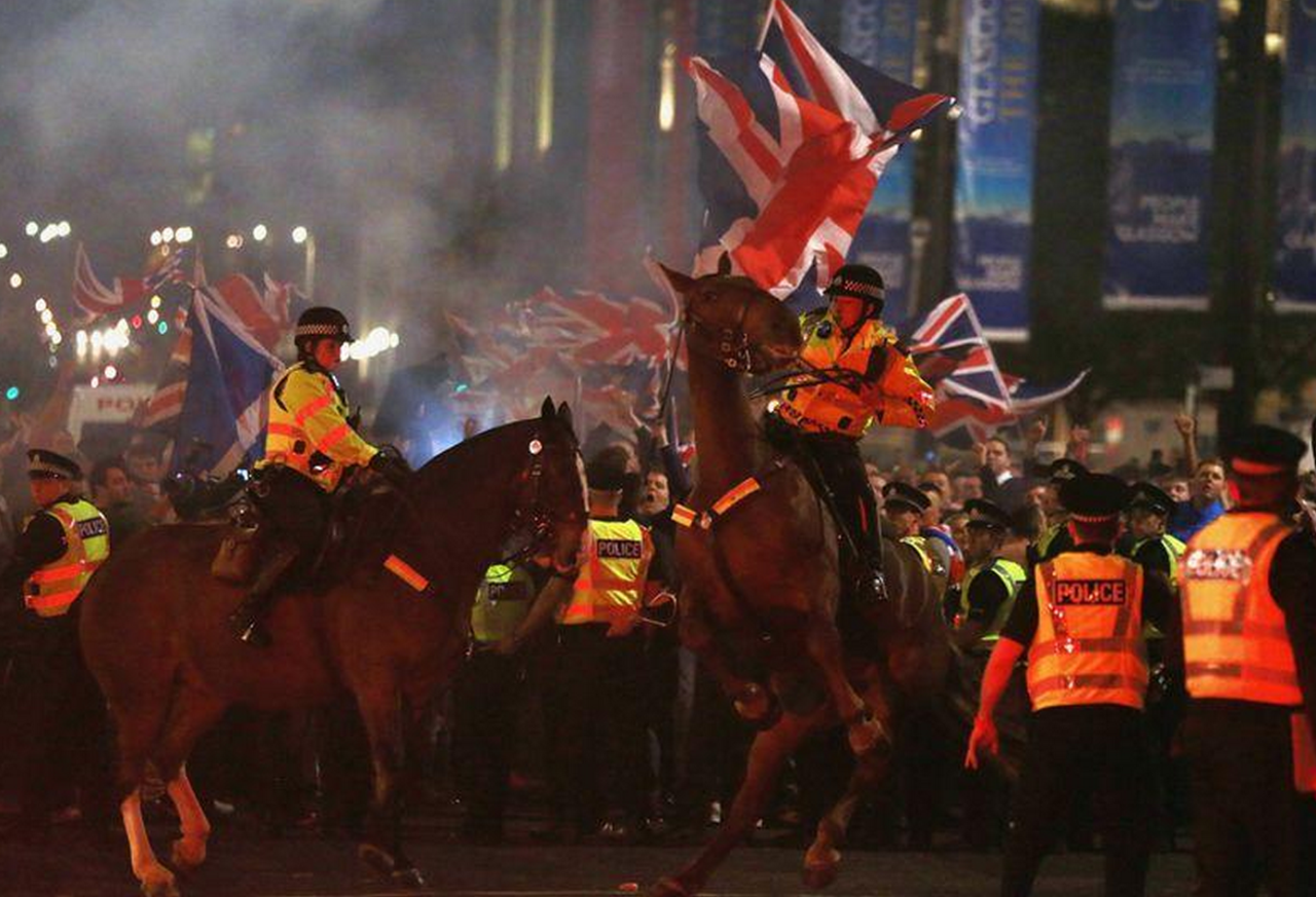 thetweetest:  19th Sept. 2014 &lsquo;Reports emerged of violence in Glasgow’s