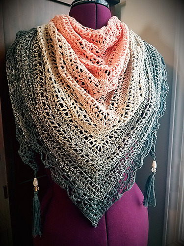 nesting-tendencies:Quiraing Shawl by Silvia Bangert on Ravelry