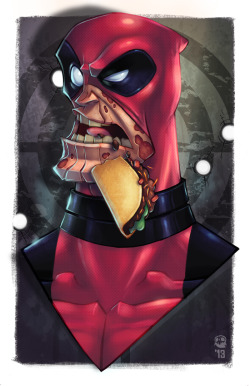 lukariot:  Deadpool by GhostHause 