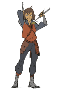 willoghby:  Warmup for tonight: Korra in