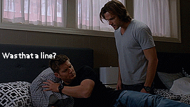 coldhands-warmpsychosis:   This has to be one of the best things ever.  Jensen was really asleep when they filmed this, and you can completely read what’s going through his mind. It’s like:         