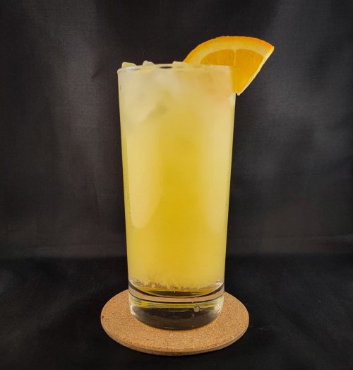 The Dreamsicle !Ingredients:1½ oz. Whipped Cream Vodka½ oz. Triple Sec2 oz. Orange JuiceFill Lemon-L