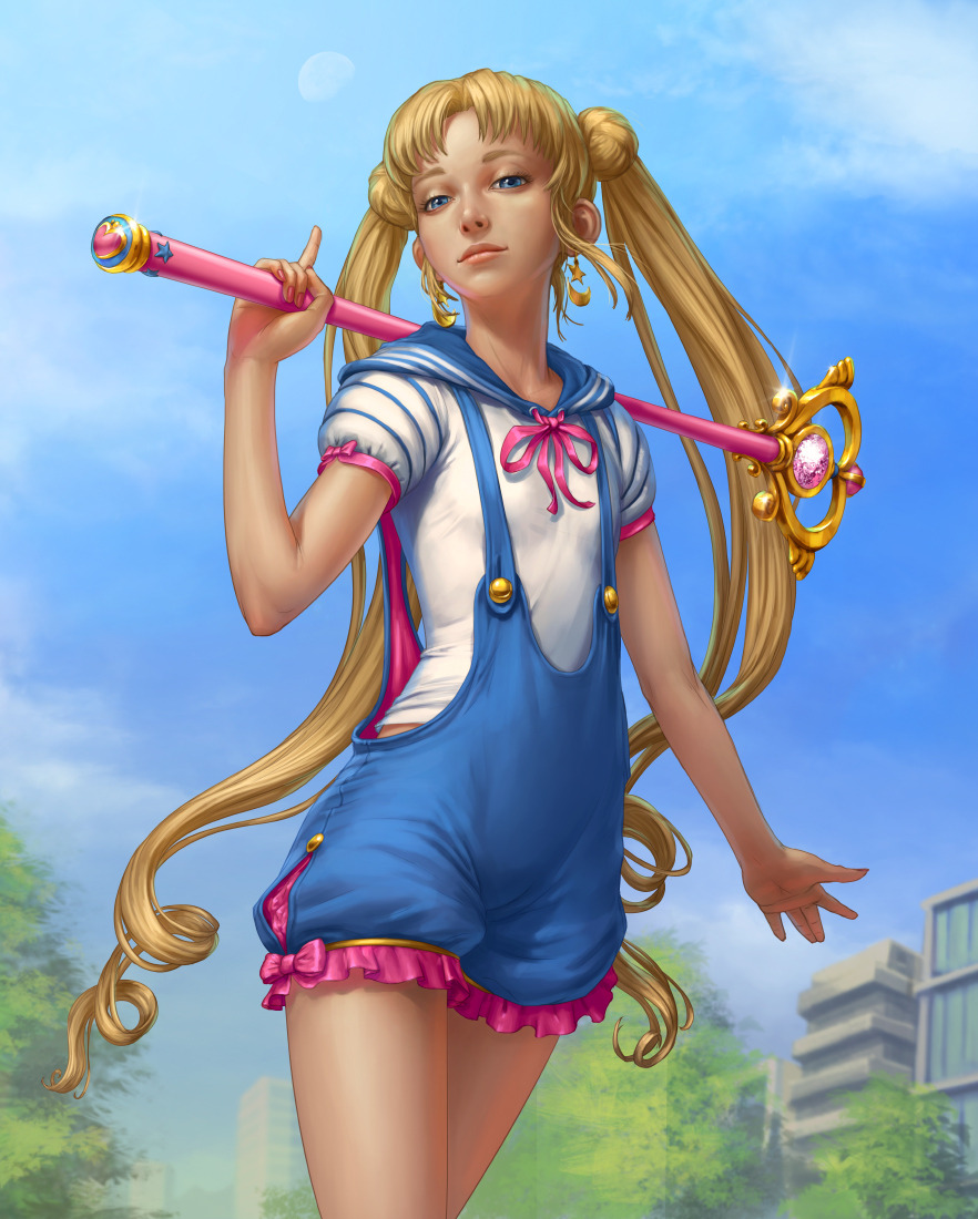 pietersite:  Sailor Moon redesign by DmitryGrebenkov 