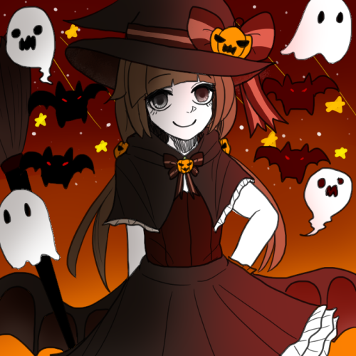 ppikeu: I made halloween wadanohara ㅇ｀▽ㅇ)/ ☆ (my design)