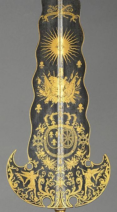 art-of-swords:  Partizan of the Royal Bodyguard of Louis XIV Maker: probably designed