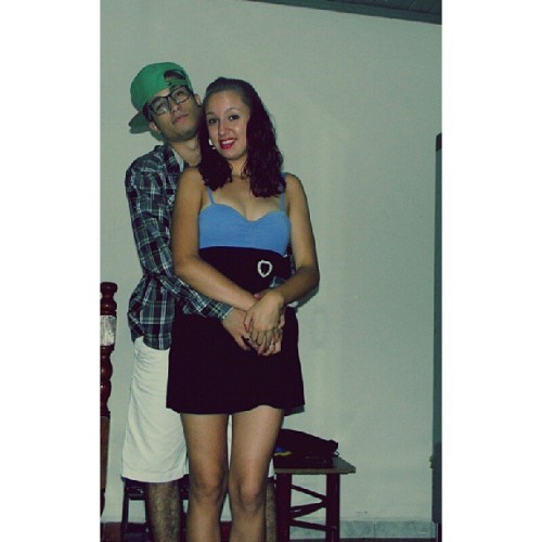 Ela me completa, ela me faz muito feliz, euteamo minha menina <3 (em Casa do Rafa)