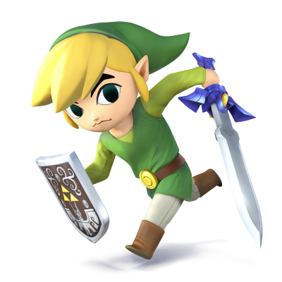 supersmashbrospics:  Another returning character has been revealed today!  Today’s the Japanese release date of The Legend of Zelda: The Wind Waker HD, so it’s unsurprising that a Zelda character would be revealed.  But I’ll be honest, I wasn’t