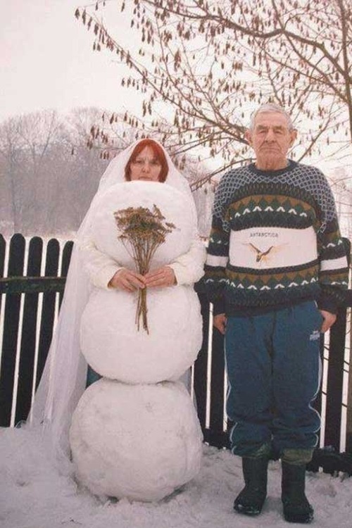 Las peores fotos de boda de la historia