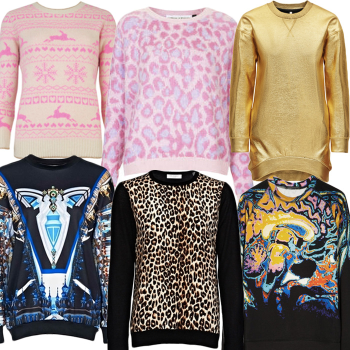 COZY UP TO CHIC SWEATERS/JUMPERS THIS THANKSGIVING & HOLIDAY SEASON http://stylebomb.net/fashion/holiday-christmas-printed-jumpers-sweaters