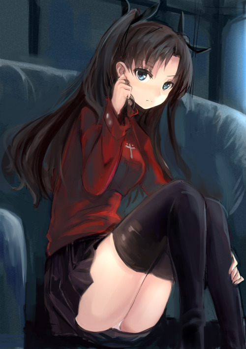 cuteanimegirlsaresalvation:  fate by 吉沢メガネ on pixiv 