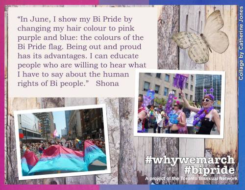 profeminist:bisexual-community:Why We March - Bisexual PrideA Collaborative Photo Collage Slideshowb