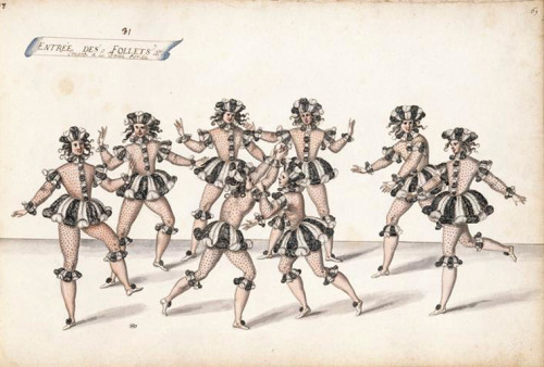 &ldquo;Ballet du Chasteau de Bicêtre&rdquo; illustrations by Daniel Rabel, 1632