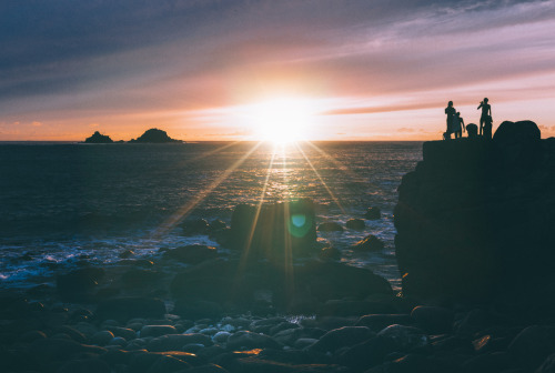 Porth Nanven Photo Set  - an amazingly moody sunset in #cornwall