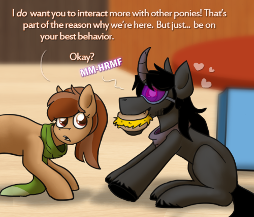 ask-king-sombra:  Sombra, get back into that trash can where you BELONG  XD! Cue Spongebob reference here >w<