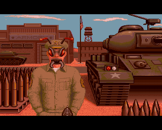 vintagegeekculture:  “It Came from the Desert II: Antheads” (1990), for Amiga and Turbografx-16. 