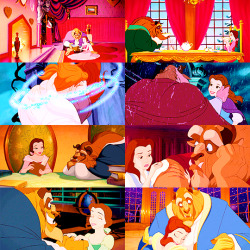 disneycavalcade:    Disney Screencap/Gif Challenge | 10 Couples  #1: Belle and the Beast
