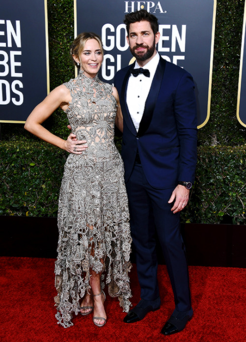 henryscavills:EMILY BLUNT, JOHN KRASINKSI76th Annual Golden Globe Awards, Los Angeles | January 6, 2