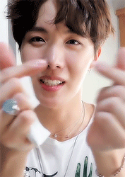 Hoseok Wearing Chains/chokers