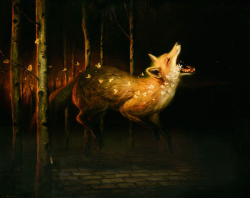culturenlifestyle: Stunning Evolution Of Surreal Animal Paintings Within Post-Apocalyptic Environmen