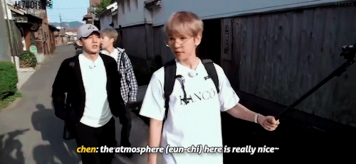 sefuns:Baekhyun strikes with cutest puns // EXO Climb the Ladder Travel the World ✧ EP 1 ↳(trans.)