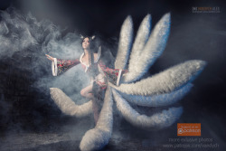 vandych:  cosplay Ahri  from league of legends Real