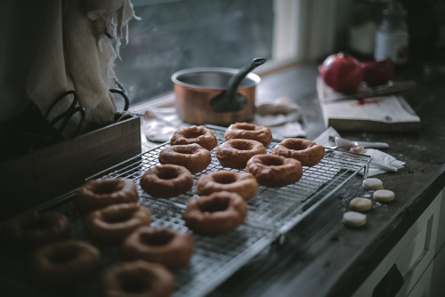 breadandolives:Buttermilk Rosemary Donuts
