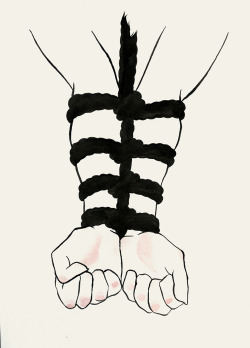 nikicortiz: Couple new little things. Shibari, Post-Shibari 