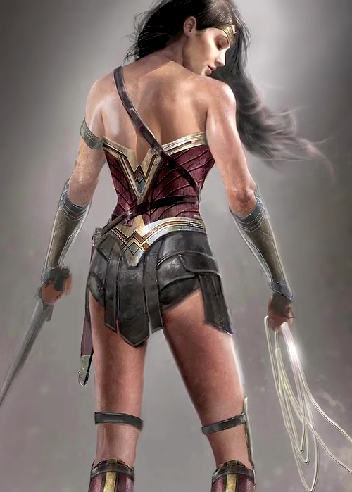 dailydceu:Batman v Superman: Dawn of Justice - Wonder Woman concept art