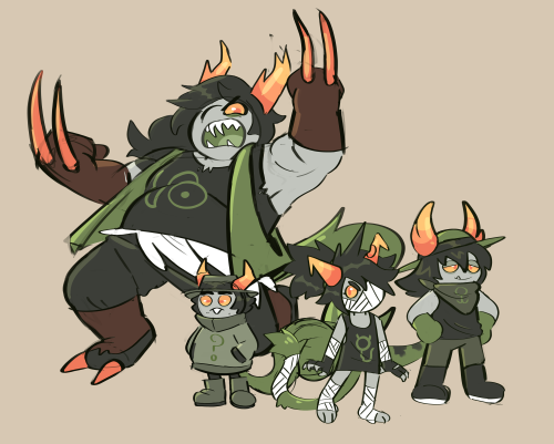diadraws: i drew EVERY TROLL CALL for octrollber! perfect timing with the announcement too ^-^ happy