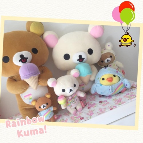 Updated Rainbow Kuma collection! ❤️ I showed it in one of this weeks videos. Unfortunately the new k