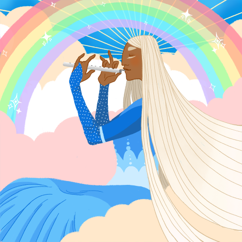 lunarlines:heavenly flautist