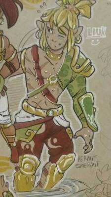 hermitsmermit:Some Gerudo voe links and one Gerudo Vai ♡♡♡