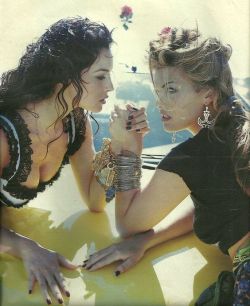 babyblaize: Shana Zadrick & Monica Bellucci