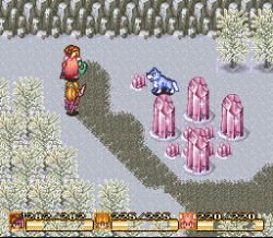 places-in-games:  Secret of Mana - Ice Forest 