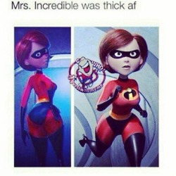 due to her superpower this probably means she chose to be this thick&hellip;..
