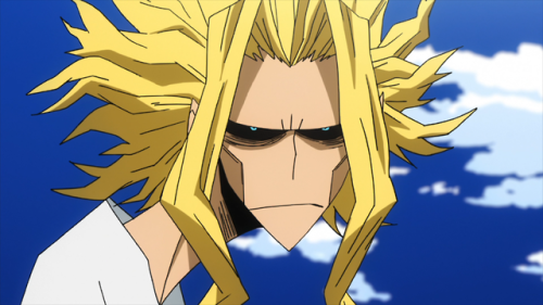 Me when Tumblr keeps flagging my All Might posts as adult content. 
