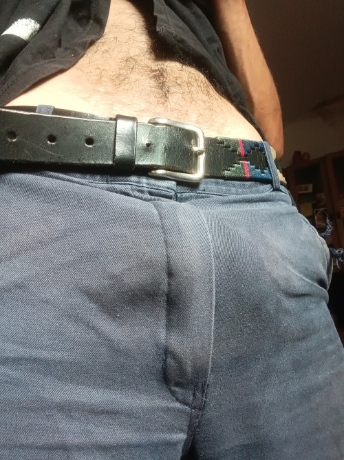 I Love My Shiny Leather Belt