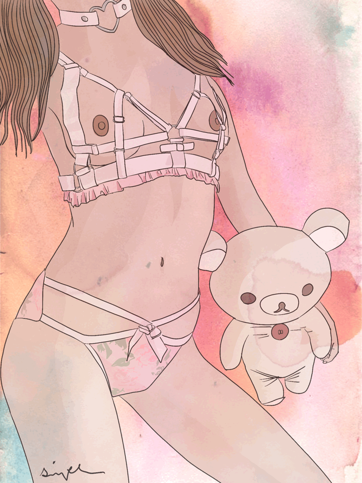 strawberry-kisu:  itsstupidsimple:  Thank you @strawberry-kisu for letting me draw