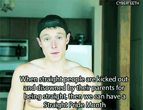 angrywomenofcolorunited:  cyberteeth:   No Straight Pride: Why is there a Gay Pride?  Video here: [x]  This is important. 