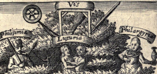 Emblemata nova, das ist, New Bilderbuch (1617). Detail.&gt; Engraver: Jacob de Zetter.