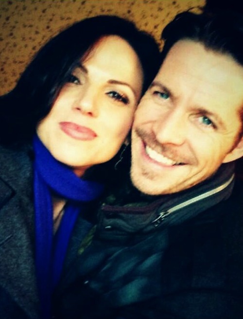 merylisoneofakind:  Lana & Sean aka Captains of the Outlaw Queen ship on twitter :)  
