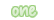 one
