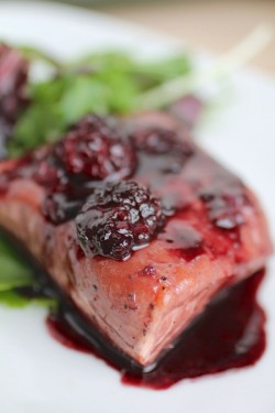 fattributes:  Blackberry Glazed Salmon