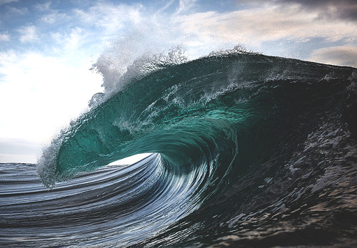 wavemotions: Blue Contortion by Warren Keelan