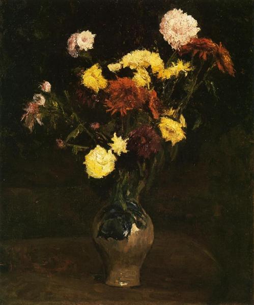 vincentvangogh-art:    Basket Of Carnations porn pictures