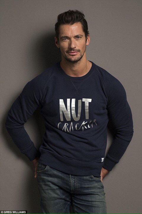 officialdavidgandy:   David Gandy getting into the season of giving by designing this wonderfully cheerful holiday jumper for Selfish Mother to support Save the Children UK. The jumper is exclusively sold at TheFMLYStore.com for Christmas Jumper Day.