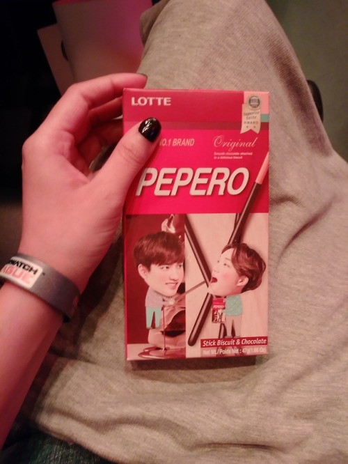 Tobi gave me his Pepero, a gift from the legendary boop god king.