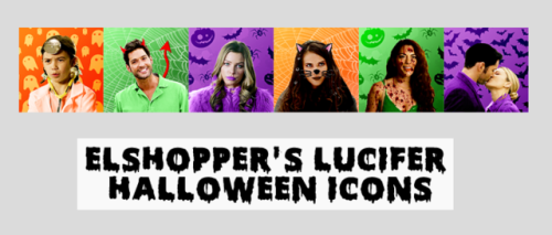 elshopper: HAPPY HALLOWEEN!→ Requested by @chloesluciferr! 6 caps, 18 icons total! 150 x 150 px
