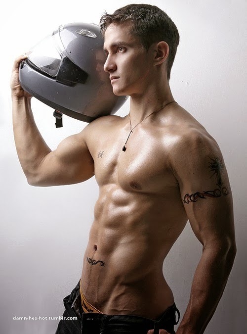 damn, he's hot!